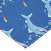 Nappe Barracuda poisson affamé de la pêche dessin animé (Angle)