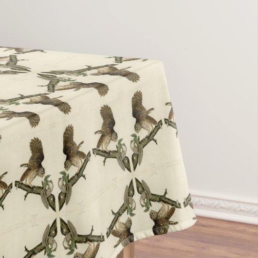 Nappe Barred Owl, John James Audubon's Birds of America (In Situ)