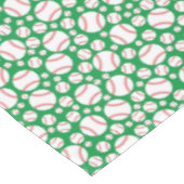 Nappe Baseball Cute Sports 1ère fête d'anniversaire (Angle)