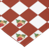 Nappe Bases de motif italien de damier de cuisine (Angle)