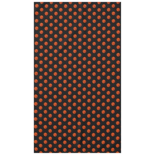 Nappe Basketball Sports Thème Black Party Table (Devant)