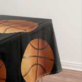 Nappe Basketballs Orange Lumineux Tissu De Table En Coto (In Situ)
