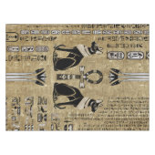 Nappe Bastet - Chats Égyptiens Et Croix D'Ankh (Devant (Horizontal))