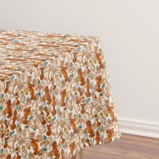 Nappe bataille d'échecs (In Situ)