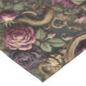 Nappe Batailles et fleurs baroques - Gothique Grand Moti (Angle)