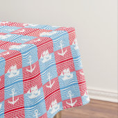 Nappe Bateau à voile et motif d'ancre (In Situ)
