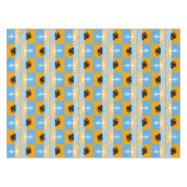 Nappe Bateau à voile et motif d'ancre (Devant (Horizontal))
