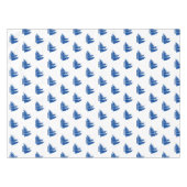 Nappe Bateaux bleu marine motif été moderne (Devant (Horizontal))