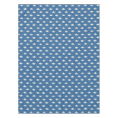 Nappe Bateaux d'origami sur le motif de l'eau (Devant)