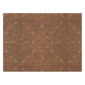Nappe Batik Orange et Noir complexe (Devant (Horizontal))