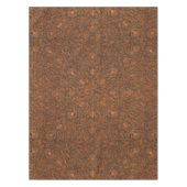 Nappe Batik Orange et Noir complexe (Devant)