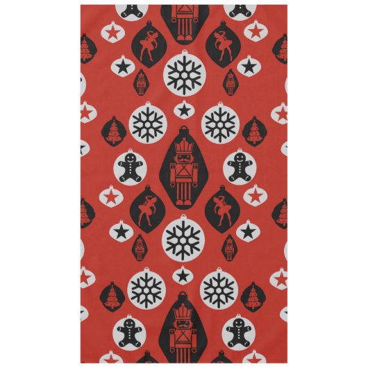 Nappe Baubes de noisettes de Noël (Devant)