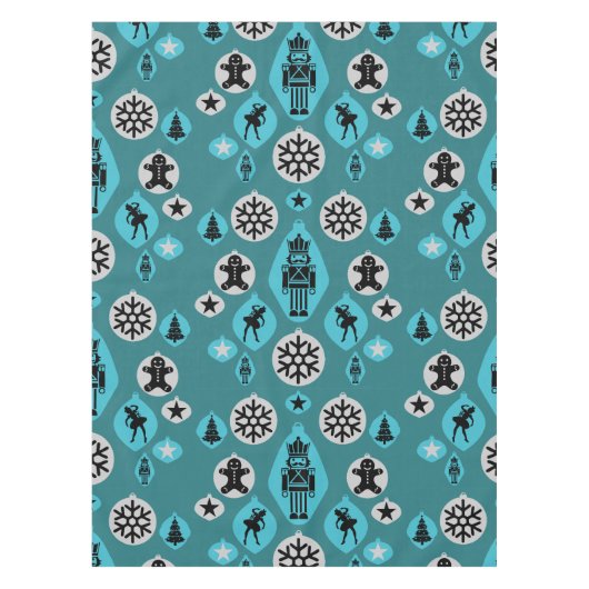 Nappe Baubes de noisettes de Noël (Devant)