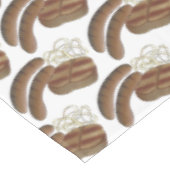 Nappe BBQ australien Barbecue Steak Saucisses (Angle)