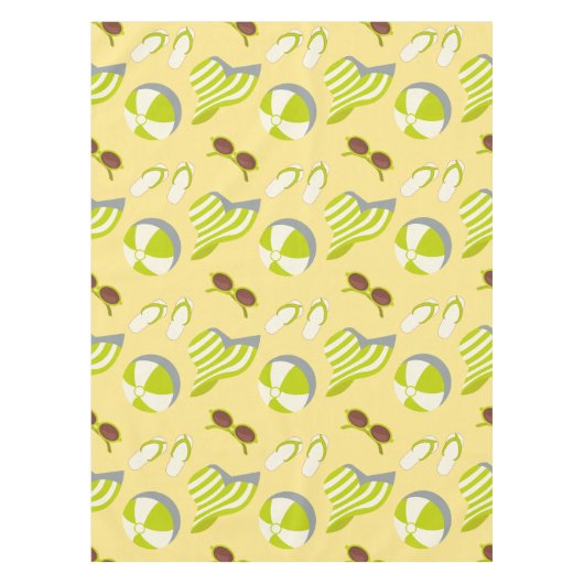 Nappe Beach vacay pattern with sunglasses and sun hat (Devant)