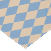Nappe Beachy Blue et Tan Harlequin (Angle)