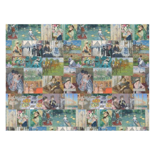 Nappe Beau Art Impressionniste Élégant (Devant (Horizontal))