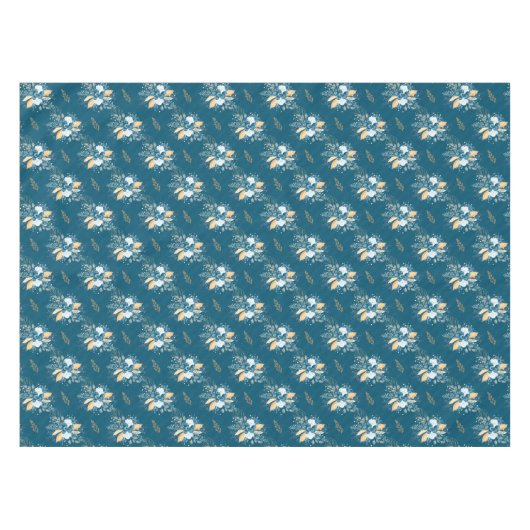 Nappe Beau Bleu Winterberries (Devant (Horizontal))