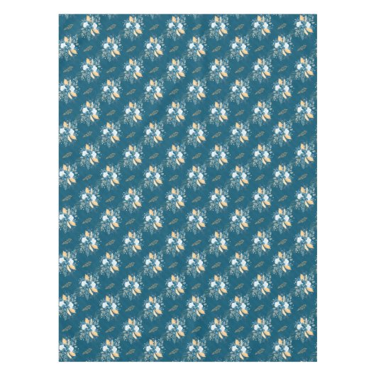 Nappe Beau Bleu Winterberries (Devant)