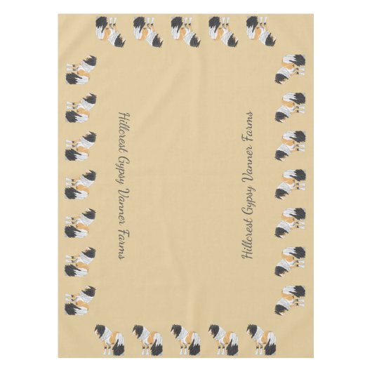 Nappe Beau Cheval à baguette de la poupée de Pinto (Devant)