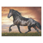 Nappe Beau Cheval Noir (Devant (Horizontal))