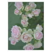 Nappe Beau jardin rose clair roses (Devant)
