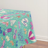 Nappe Beau motif avec des éléments d'été (In Situ)
