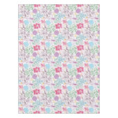 Nappe Beau motif avec les fleurs colorées (Devant)