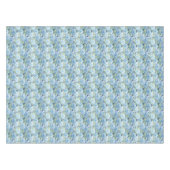 Nappe Beau motif de fleur bleu d'hortensia (Devant (Horizontal))
