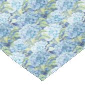 Nappe Beau motif de fleur bleu d'hortensia (Angle)