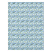 Nappe Beau motif de fleur bleu d'hortensia (Devant)