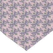 Nappe Beau motif ethnique de Damas pointillisme (Angle)