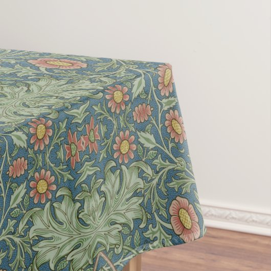 Nappe Beau motif floral William Morris Vert rose (In Situ)