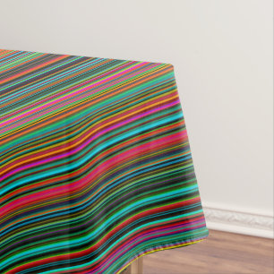 Nappe Beau Motif multicolore coloré