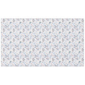 Nappe Beau Pastel Blue hiver Floral (Devant (Horizontal))