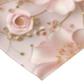 Nappe Beau Pastel Rose Doux Floral (Angle)