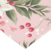 Nappe Beau Shabby Chic rose Noël Berry Floral (Angle)