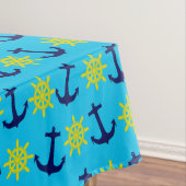 Nappe Beau thème nautique de l'Ancre et de la roue (In Situ)