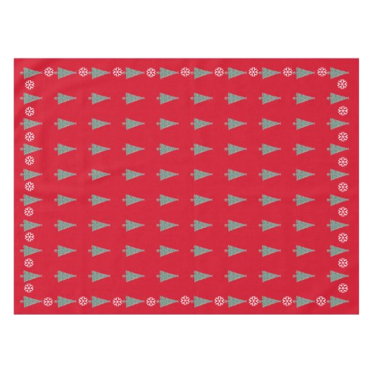 Nappe beaucoup d'arbres décorés pour noël (Devant (Horizontal))