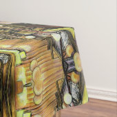 Nappe Beaucoup d'hommes, beaucoup de melons (In Situ)