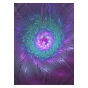 Nappe Beauté florale abstraite Art fractal coloré Fleur