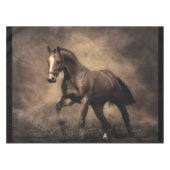 Nappe Beautiful horse throw pillow (Devant (Horizontal))