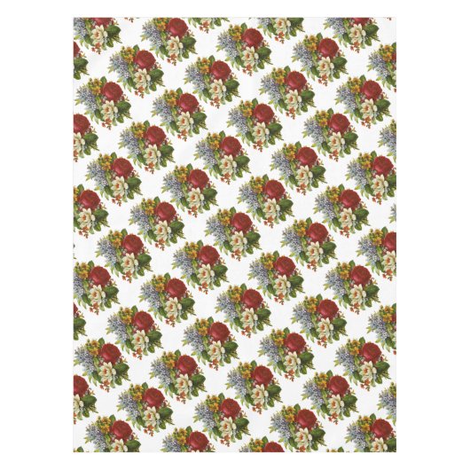 Nappe Beautiful Romantic Summer Bouquet with Red Rose (Devant)