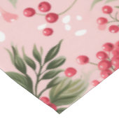 Nappe Beautiful Shabby Chic Pink Christmas Floral Berry (Angle)