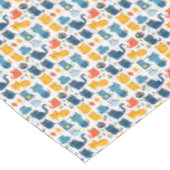 Nappe Beaux chats kawaii, jouer avec des jouets blanc ba (Angle)