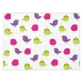 Nappe Beaux oiseaux colorés (Devant (Horizontal))