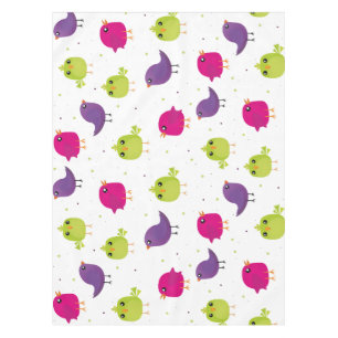 Nappe Beaux oiseaux colorés