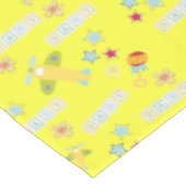 Nappe Bébé Avion Jaune (Angle)