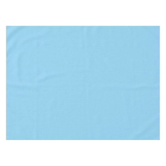 Nappe Bébé bleu ciel couleur solide (Devant (Horizontal))