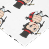 Nappe Bébé mignon avec chapeau et dessin animé de cravat (Angle)